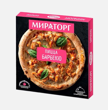 Пицца Мираторг Барбекю к/к 400г 
