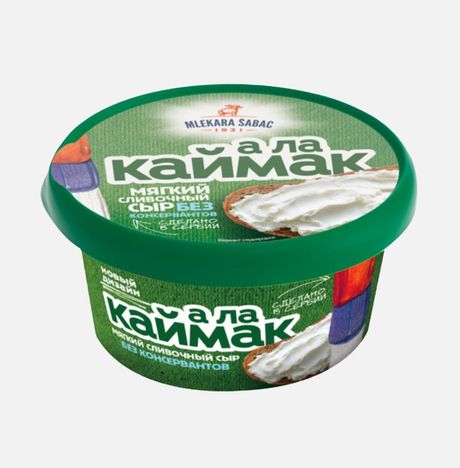 Сыр Млекара Шабац А ла Каймак сливочный мягкий 60% пл/ст 150г