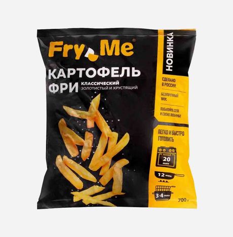 Картофель Фрай Ми фри классический с/м 700г