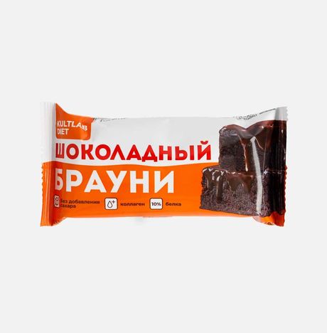 Батончик Культлаб Диет Шоколадный брауни пл/уп 50г