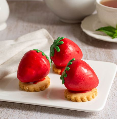 Десерт корпусный Клубника 114г 