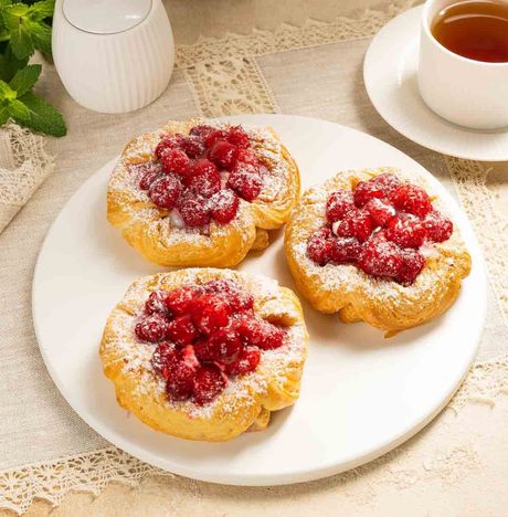 Даниш с малиной 150г 