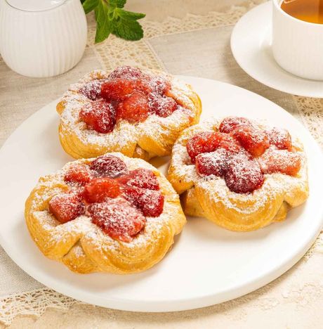Даниш с клубникой 150г 