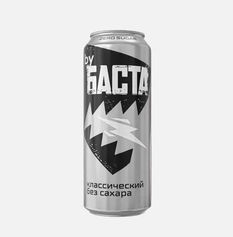 Напиток энерг Бай Баста Классический без сахара ж/б 450мл