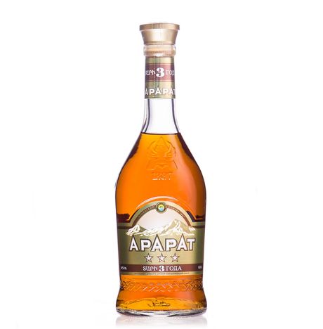 Коньяк Арарат 3 года 40% ст/б 0,5л