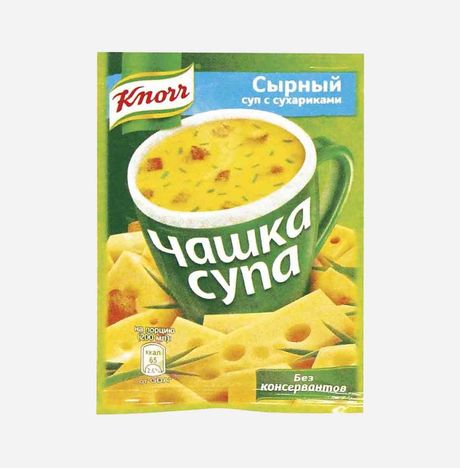 Суп-пюре Кнорр Чашка супа грибной с сухариками пл/у 15-15,5г