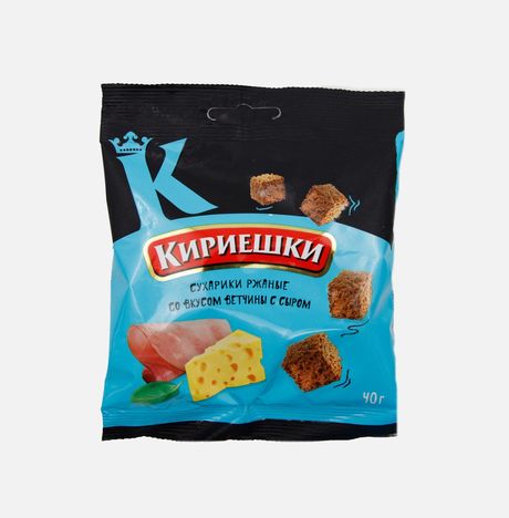 Сухарики Кириешки Ветчина и Сыр 40г