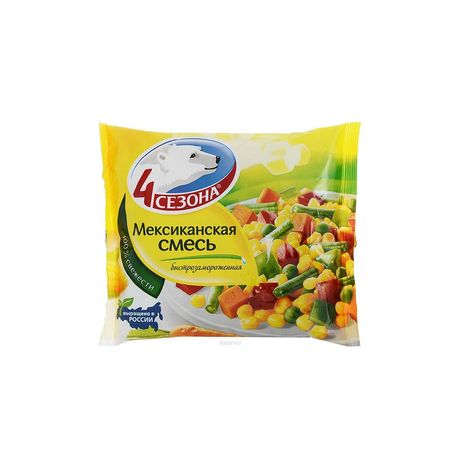 Смесь 4 Сезона Мексиканская с/м пл/пак 400г