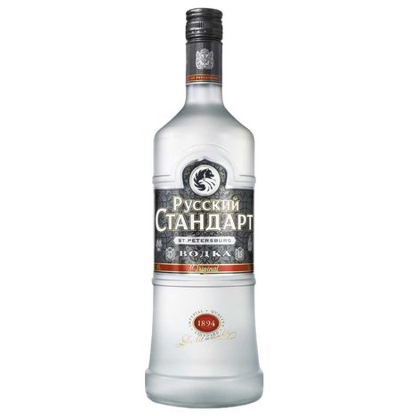 Водка Русский Стандарт 40% ст/б 1л 