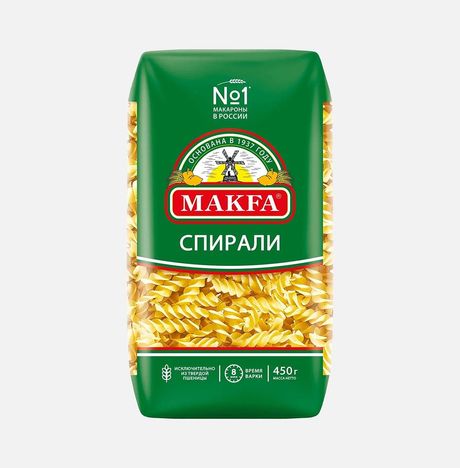 Мак. изд. Макфа Спирали пл/уп 400-450г
