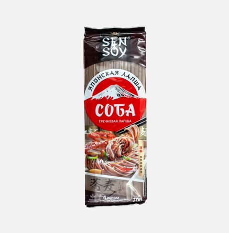 Лапша Сэн Сой гречневая Соба 300г