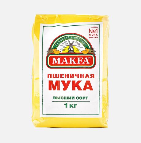 Мука Макфа Пшеничная в/с 1кг