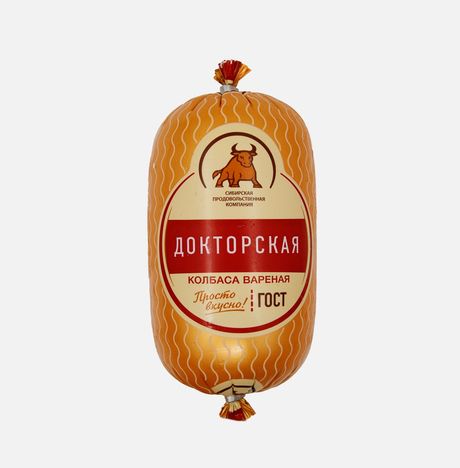 Колбаса СПК Докторская вареная в/с п/а 470г