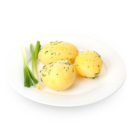Картофель отварной постный с маслом растительным вес