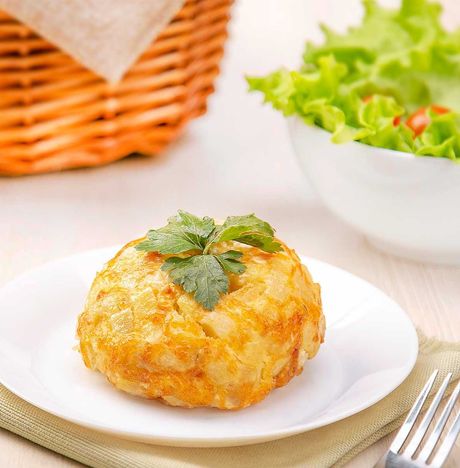 Запеканка По-Царски картофельная с семгой вес