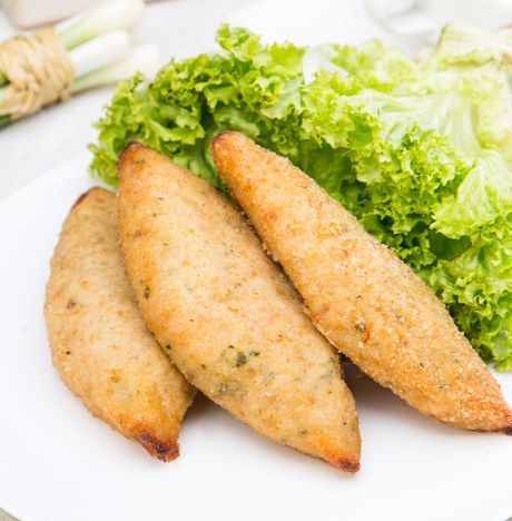 Котлеты куриные Пожарские жареные вес