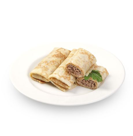 Блинчики с мясом вес