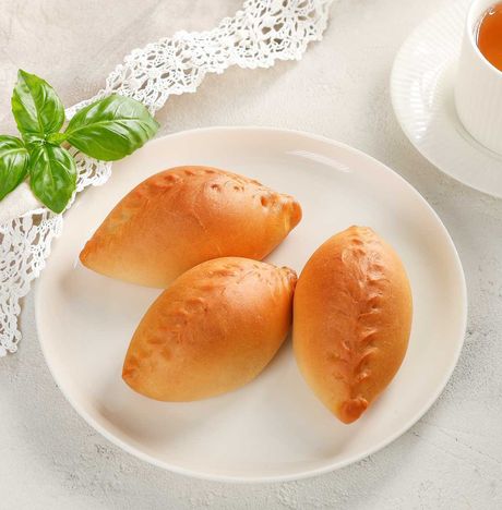 Пирожок с мясом 80г 