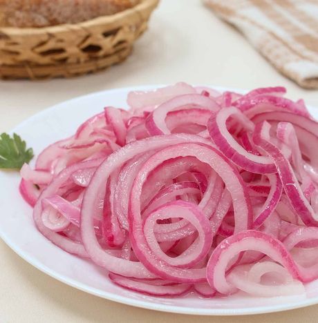Лук маринованный красный вес