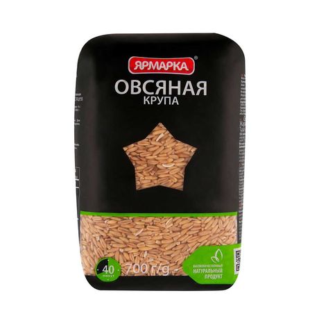 Крупа Ярмарка Овсянная Крупа 700г
