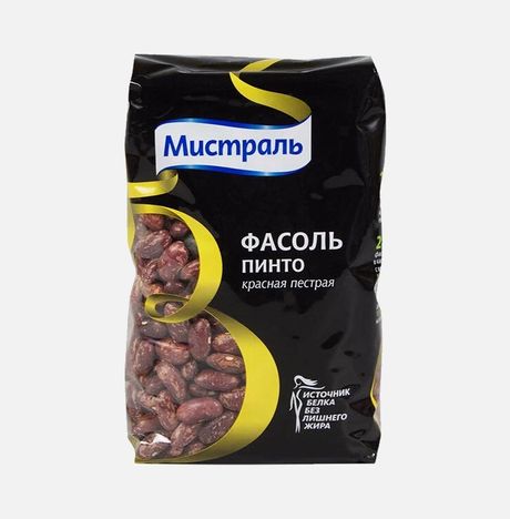 Фасоль Мистраль Пинто пл/пак 450г