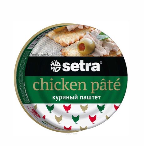 Паштет Сетра куриный 100г 