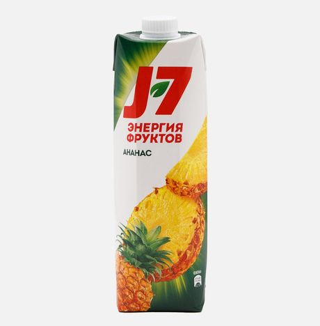 Нектар J-7 Ананас с мякотью 0,97л