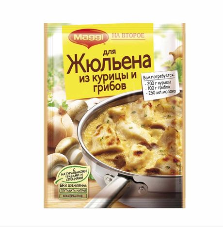 Смесь Магги На второе для Жульена из курицы и грибов 28г