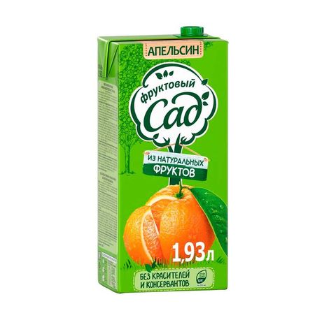 Нектар Фруктовый Сад Апельсин 1,93л