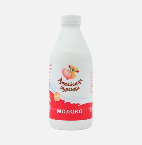 Молоко Алтайская Буренка Российское 3.2% пл/бут 850г