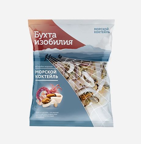 Морской коктейль Бухта Изобилия в/м пл/уп 430г