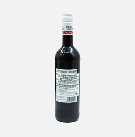 Вино Шлосс Зоммерау б/алк 0.5% кр сл ст/б 0,75л
