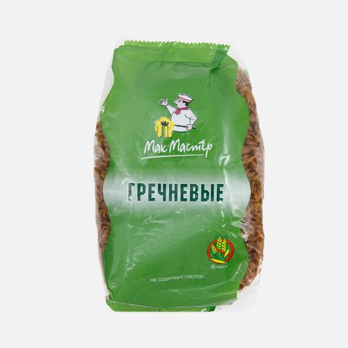 Мак. изд. Мак Мастер Гречневые безглютеновые 300г
