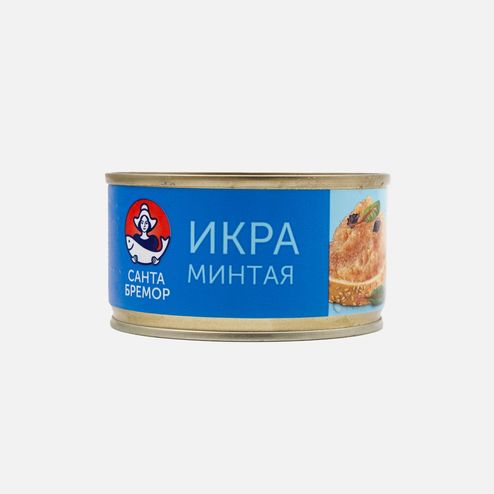 Икра минтая Санта Бремор ж/б 130г