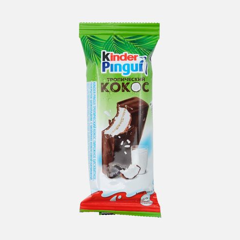 Пирожное Киндер Пингви бисквит с Кокосом 30г