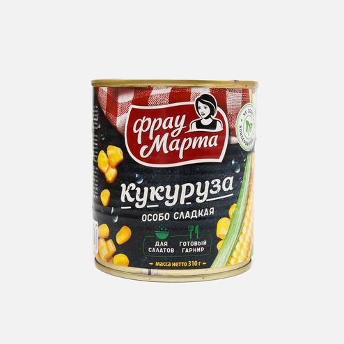 Кукуруза Фрау Марта сахарная ж/б 310г