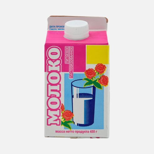 Молоко Ирмень 3.2% т/п 450г 