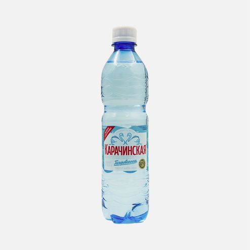 Вода Карачинская минеральная газ пл/бут 0,5л