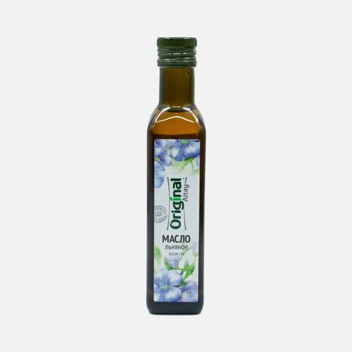 Масло Органик Лайф льняное 100% к/к 250мл