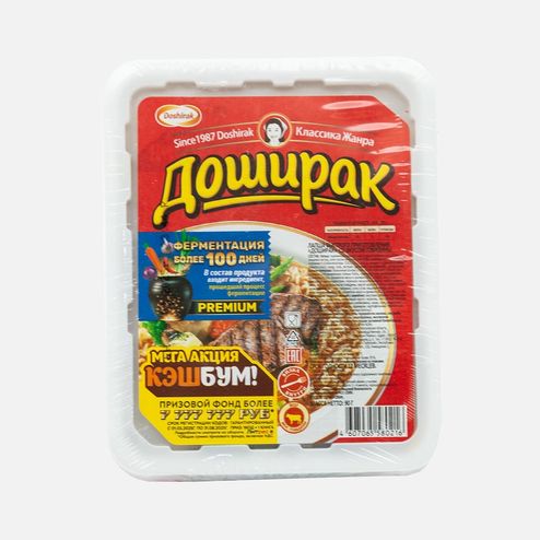 Лапша Доширак говядина пл/уп 90г