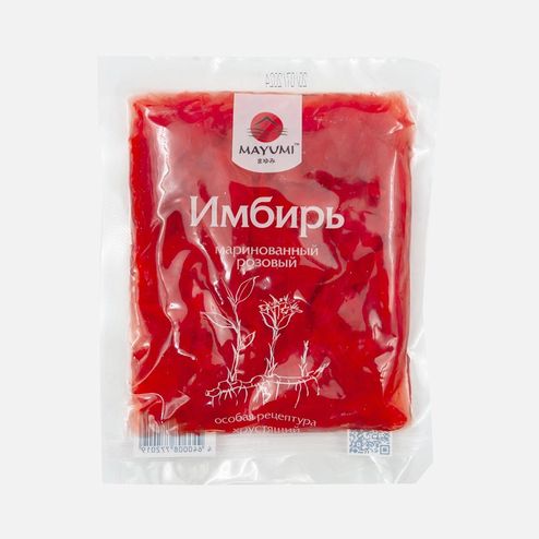 Имбирь Маюми розовый маринованный пл/уп 140г