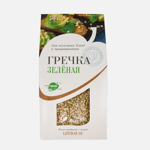 Гречка зеленая Образ жизни для проращивания 500г
