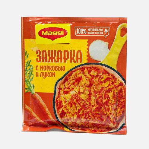 Смесь готовая Магги Зажарка из лука и моркови для супа 60г