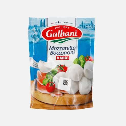 Сыр Гальбани Моцарелла Боккончини 45% 8*25г
