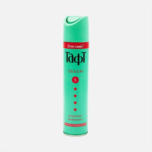 Лак д/волос Тафт Объем с Коллагеном мегафиксация 225мл