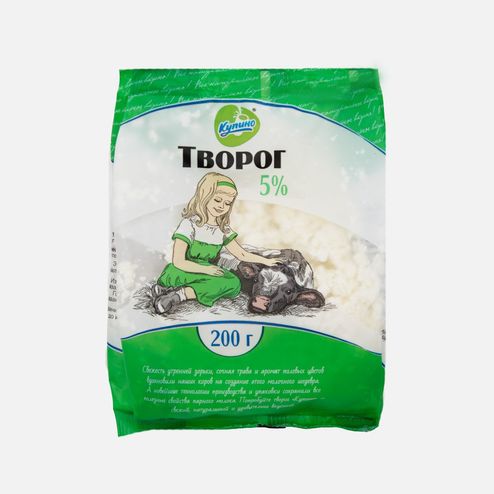 Творог Купино 5% пл/пак 200г