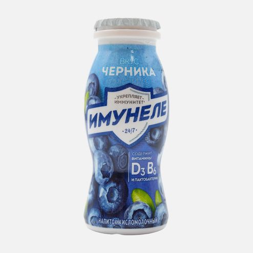 Напиток к/молочный Имунеле Черника 1.2% 100г
