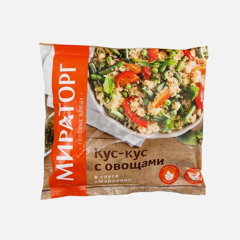 Смесь Витамин Кус-кус с овощами в соусе Марокко с/м пл/пак 400г