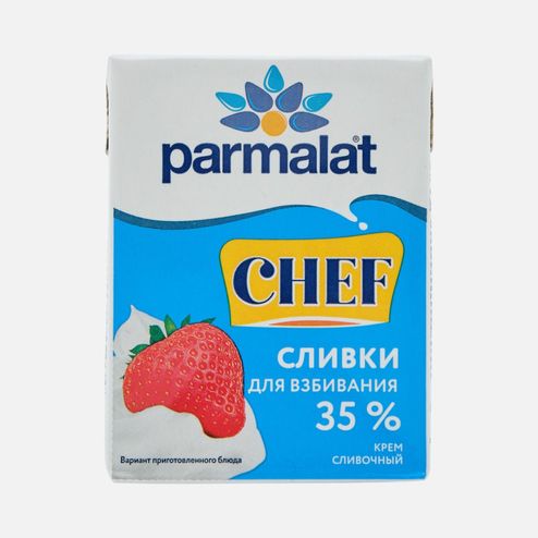 Продукт сливоч Пармалат Сливки д/взбивания ультрапаст 35% т/п 200г