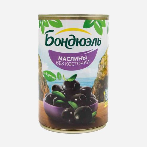Маслины Бондюэль б/к ж/б 314мл